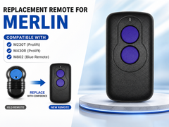 Merlin M802 Garage Door Remote Replacement