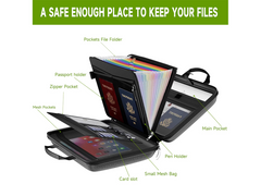 Fireproof File Organizer with Lock