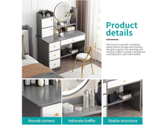 Dressing Table with LED Mirror
