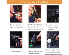 Cocktail Bubble Machine Kit