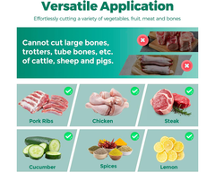 Frozen Meat Slicer Stainless Meat Cutter