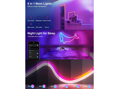 5M RGB Neon Lights Strip Lights