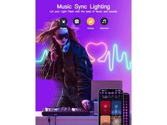 5M RGB Neon Lights Strip Lights
