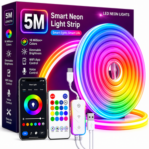5M RGB Neon Lights Strip Lights