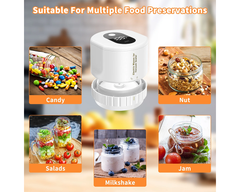 Electric Jar Vacuum Sealing Machine Kit