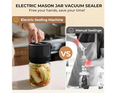 Electric Jar Vacuum Sealing Machine Kit