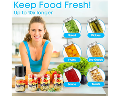 Electric Jar Vacuum Sealing Machine Kit
