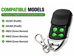 Merlin M842 Garage Remote Replacement
