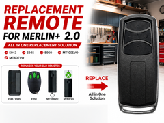 E960M Garage Door Remote Merlin+ 2.0 Replacement Garage Door Remote