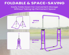 Gymnastics Training Bar Purple