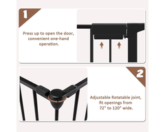 Pet Isolation Door Fireplace Fence Safety Gate