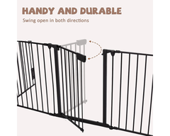 Pet Isolation Door Fireplace Fence Safety Gate