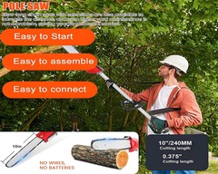 Petrol Garden Multi Tool 5 in 1 Grass Trimming and Cutting Set