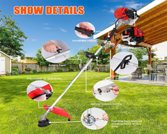 Petrol Garden Multi Tool 5 in 1 Grass Trimming and Cutting Set