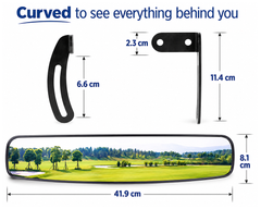 Golf Cart Rear View Mirror