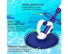 Automatic Swimming Pool Vacuum Cleaner