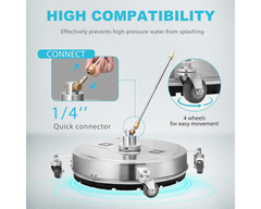 20" Pressure Washer Surface Cleaner