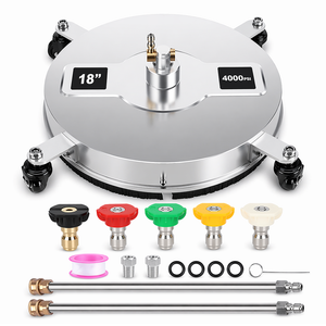 18" Pressure Washer Surface Cleaner with accessories