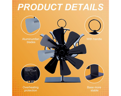 Stove Fan Heat Powered Stove Fan