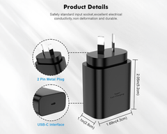 25W USB C Fast Charger for Samsung