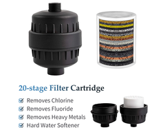 20 Stage Shower Filter for Hard Water