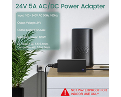 24V 5A Power Supply Adapter