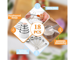 Measuring Cups and Spoons Set