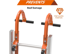 2 PCS Ladder Roof Hook with Wheel