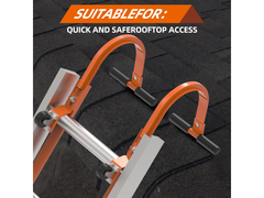 2 PCS Ladder Roof Hook with Wheel