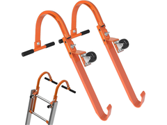 2 PCS Ladder Roof Hook with Wheel