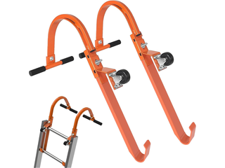 2 PCS Ladder Roof Hook with Wheel