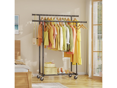 Double Rods Clothes Rack