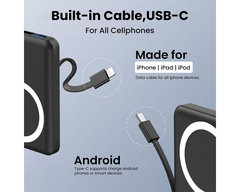Portable Power Bank 10000mAh 20W