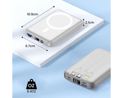 10000mah Wireless Charging Power Bank