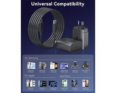 Samsung 25W Fast Charger With Type C Cable Replacement