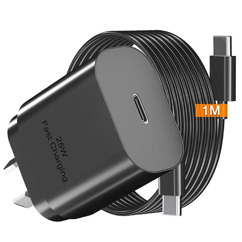 Samsung 25W Fast Charger With Type C Cable Replacement