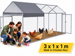Outdoor Chicken Coop Run