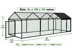 Outdoor Chicken Coop Run
