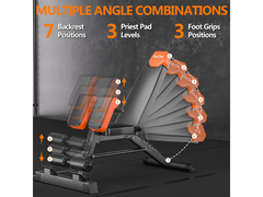 Multifunctional Adjustable Weight Bench