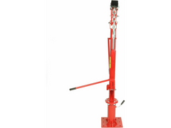 Swivel Base Hydraulic Lifting Deck Crane Floor Mounted Hoist 2000LBS
