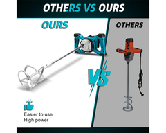 Cordless Paint Mixer Makita 21V Compatible