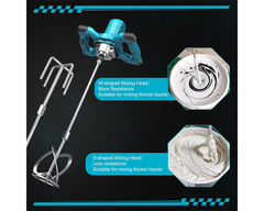 Cordless Paint Mixer Makita 21V Compatible