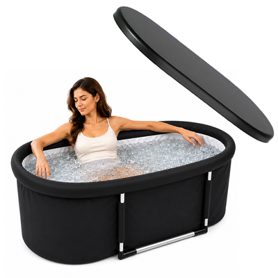 Portable Ice Bath Tub With Lid