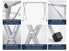Foldable Clothes Drying Rack