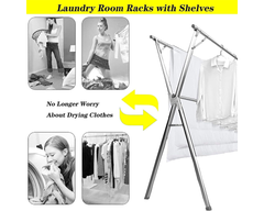 Foldable Clothes Drying Rack