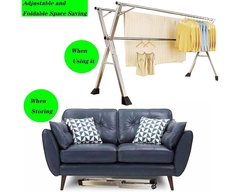 Foldable Clothes Drying Rack