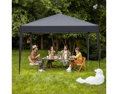 Gazebo 3X3 Outdoor Marquee Gazebos Wedding Party Camping Tent 4 Wall Panels