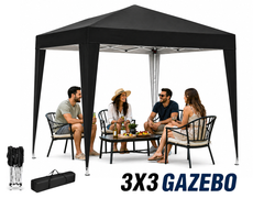Folding Garden Gazebo 3x3M