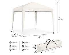 Folding Garden Gazebo 3x3M
