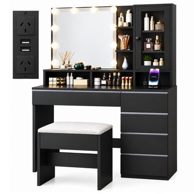 Dressing Table With Mirror